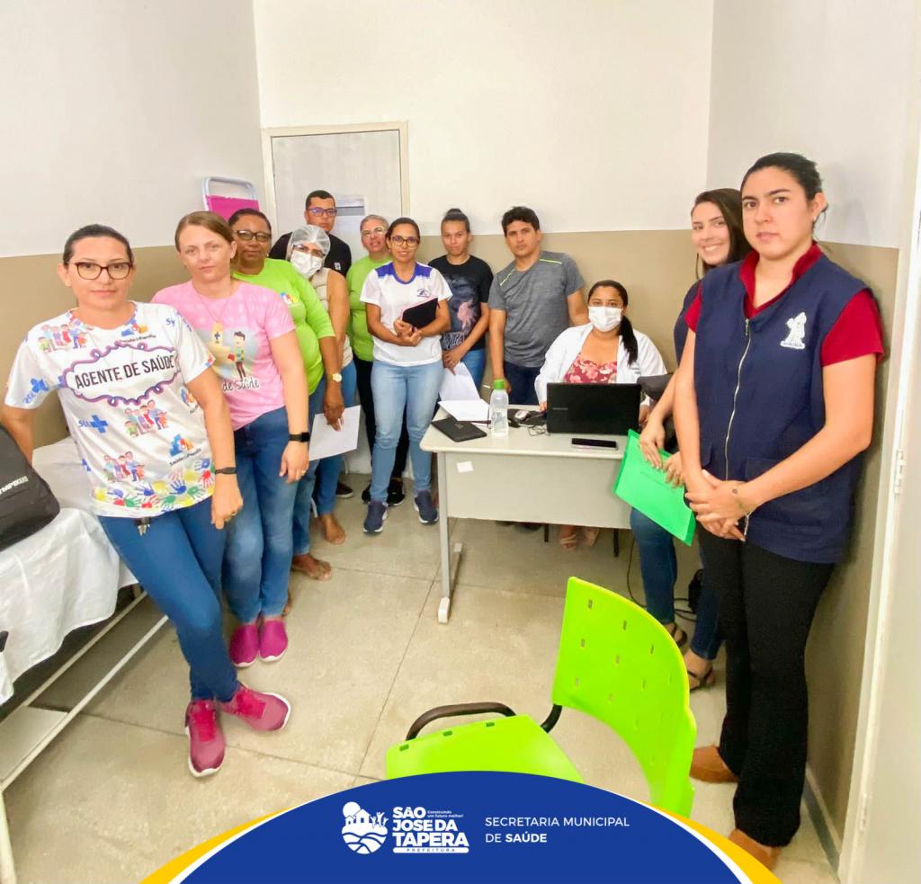 Equipe De Imunização Realiza Entrega De Inquéritos Vacinais Dos Postos De Melancia E Brejinho